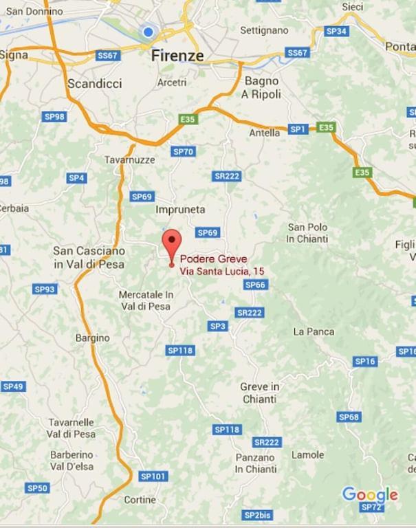 Podere Greve Chianti San Casciano in Val di Pesa Kültér fotó